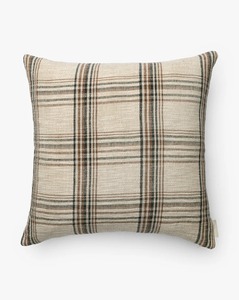 Luxury Natural Cushion Geometric Plaid 100% Cotton 18x18 Inch Square Pillowcase Washable & Breathable Home & Hotel Decor - Product Image 2