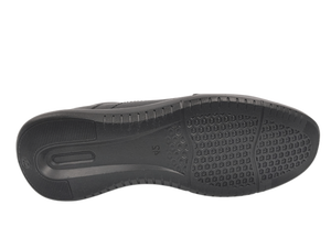 Zapatos Oxford Deportivos Negros para Hombre Dlords Larry Derby, con Cordones, Forro de Cuero Genuino Transpirable y Suela de Goma - Product Image 4