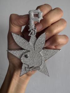 Customized 925 Silver Rhodium Plated Ice Out Moissanite 3D Cartoon Bear Hip Hop Jewelry Pendant Gift for Men Women - Product Image 6