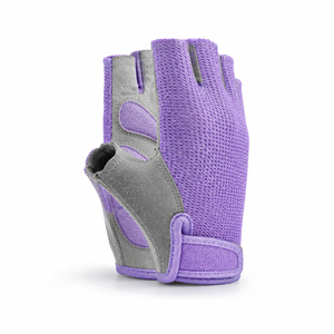Professional <b>Half</b> Finger Cycling Gloves Non <b>Slip</b> Palm Breathable Back Custom Logo OEM Production for Cycling Teams - Product Image 2