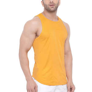 Débardeur en coton personnalisé avec logo pour homme, idéal pour la gym, la musculation et l'entraînement, sans coutures, pour le bodybuilding. - Product Image 4