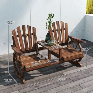 Set da Giardino con Divano Doppio e Sedia da Cortile - Product Image 6