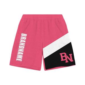 Polyester Mesh <b>Shorts</b> Beige Multicolor All Over Graphic Print Custom Sublimation Embroidery <b>Patch</b> Logo <b>men's</b> <b>shorts</b> - Product Image 2