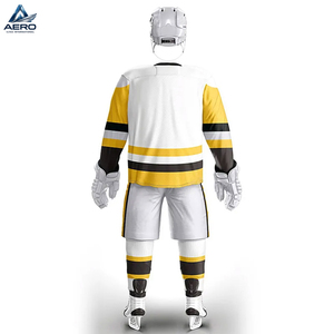 Uniforme de Hockey sobre Hielo Sublimado, Personalizable, de Alto Rendimiento, Duradero, Ligero, Cómodo, Calidad Premium OEM, Transpirable - Product Image 3