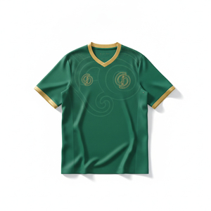 Ensemble de maillots de football sublimés en gros, tenue de sport durable en polyester avec nom et numéro d'équipe personnalisés - Product Image 2