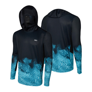 Combinaison de pêche décontractée imprimée avec protection solaire et t-shirt léger respirant pour femme, idéale pour la pêche en extérieur - Product Image 3