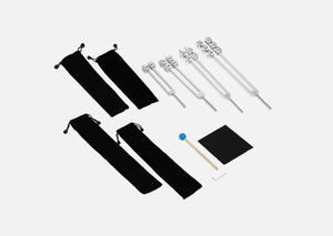 Ensemble de diapasons lestés Otto pour la thérapie sonore des chakras et la guérison ADN, pour garder le corps en équilibre - Product Image 3