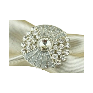 Anillos de Servilleta de Papel con Diseño de Mariposa para Boda, Ecológicos - Product Image 1