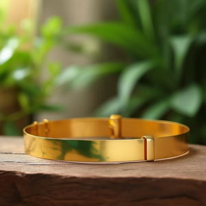 One Gram Gold Plain Hip Belt-Fashion Body Jewelry - Product Image 3