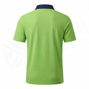 OEM Men's Polo Shirts Breathable Quick Dry Cotton Custom Logo Short Sleeve Customized Color Plus Size Casual <b>Golf</b> <b>Tops</b> - Product Image 2