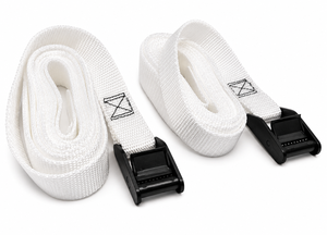 Provina Correas de amarre de plástico negro de 25mm con hebilla de leva de alambre blanco Amarre para control de carga para Moto-Exportar a Vietnam - Product Image 5