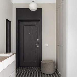 Puertas Interiores de Madera Recubiertas de Chapa de Madera MDF/Contrachapado y PVC, Diseño Moderno a Precio Económico, Resistentes al Agua, a la Humedad y al Ruido para el Hogar - Product Image 6