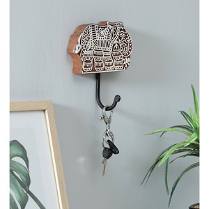 Mango Wood <b>Wall</b> <b>Hooks</b> Animal Motif Wholesale | Handcrafted Moradabad Dcor - Product Image 1