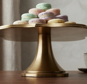 Large Selling <b>Cake</b> Tools Metal <b>Stand</b> Gold Plated <b>Cake</b> <b>Stand</b> Glass <b>Dome</b> Lid Tabletop Decoration for Wedding Parties - Product Image 4