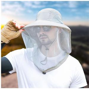 Chapeau de pêche léger et respirant à séchage rapide avec broderie 3D, large bord, protection solaire, réglable, idéal pour la randonnée et le camping - Product Image 2