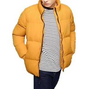 Veste matelassée unisexe sur mesure à col montant et fermeture éclair intégrale, grande taille, en polyester/nylon de haute qualité - Product Image 1