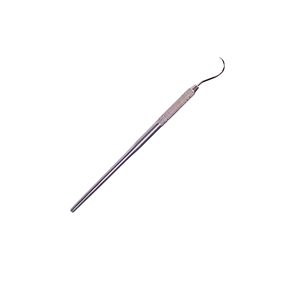 Sonde parodontale dentaire à une extrémité en acier inoxydable, outil d'exploration diagnostique pour les soins bucco-dentaires - Product Image 1
