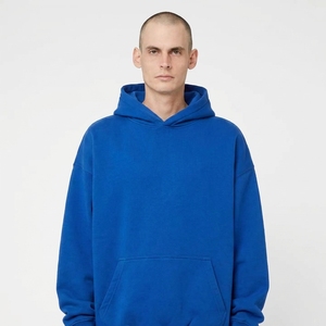 Vente en gros TOPWL443526 Sweat à capuche vierge 100% coton pour homme, sweat-shirt tissé à capuche, teint uni, logo brodé personnalisé, polyester et coton - Product Image 3