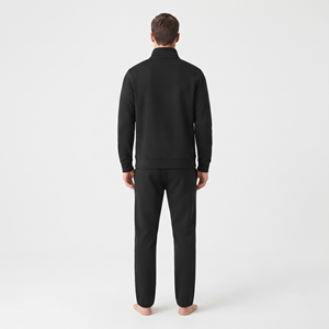 Survêtement de sport pour homme de haute qualité, fermeture éclair intégrale, entraînement physique, vêtements de sport décontractés, tenue de jogging, vente en gros - Product Image 3