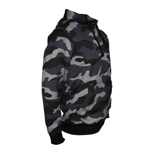 Sudadera con Capucha de Camuflaje para Hombre, Corte Regular, Poliéster y Algodón, Estilo Casual Urbano, Diseño con Bolsillos, Ropa de Otoño, Sudaderas con Capucha para Hombre - Product Image 5