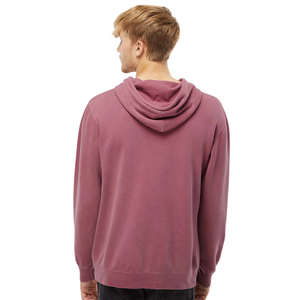 Sweat à capuche unisexe coupe décontractée, teinture pigmentée, poids moyen, confortable pour le quotidien, l'école, le travail et les loisirs - Product Image 2