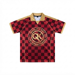 Nouveaux polos décontractés pour hommes et polos à carreaux respirants de haute qualité pour hommes, vente en gros très demandée - Product Image 5