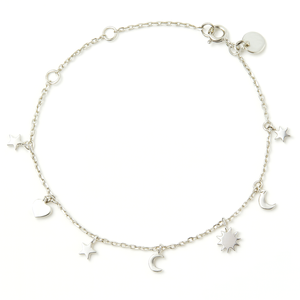 Pulsera de Metal Personalizada con Dijes de Esmalte y Cadena para Mujer con Logotipo del Fabricante - Product Image 2