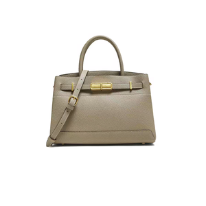 Sac à bandoulière en cuir véritable pour femmes, motif brodé en losanges, fermeture à glissière classique, à la mode, sangles réglables - Product Image 4