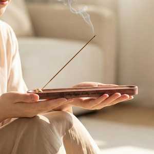 Porte-encens en bois fait main |   Porte-encens en bois |   Diffuseur d'encens |   Cadeau en bois |   Cadeau pour les pères |   Cadeau pour les mères - Product Image 3