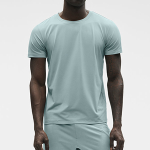 T-shirt imprimé décontracté pour homme, 100% coton, coupe ample, manches courtes, col rond, vêtements d'été - Product Image 5