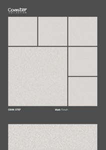 Baldosa de porcelana mate tallada de 24x24 diseñada para una colocación estable, con textura suave y una continua continuidad en el suelo. - Product Image 4