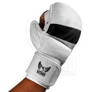 โรงงานผลิตถุงมือฝึกซ้อมศิลปะการต่อสู้และมวย MMA วัสดุทนทาน ถุงมือฝึกซ้อม MMA - Product Image 2