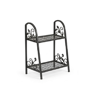 Support de plantes de luxe en fer thermolaqué, très vendu, pour l'affichage de plantes d'intérieur, taille, forme et couleur personnalisables - Product Image 2