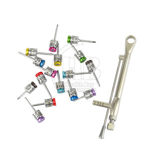 Kit de Prótesis Dental de Acero Inoxidable Profesional con Componentes Reutilizables para Aplicaciones Clínicas - Product Image 3