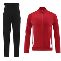 Ensemble de survêtement d'entraînement de football pour hommes, impression personnalisée du nom sur le maillot