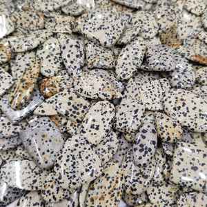 Lote de Cabujones Dálmata Naturales, Lote de Gemas Dálmata al por Mayor, Lote de Gemas Dálmata para la Fabricación de Joyas, Piedra Dálmata - Product Image 6