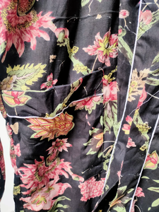 ชุดกิโมโนลายพิมพ์บล็อกการ์ตูนสำหรับผู้หญิง ผ้าฝ้าย 100% ชุดนอนฤดูร้อน ทำมือ ODM คอวี เอวยางยืด ยาวถึงเข่า เนื้อผ้านุ่ม ระบายอากาศได้ดี - Product Image 4