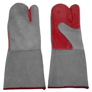 Guantes de Seguridad de Cuero Vacuno de Primera Calidad, Resistentes al Calor y a las Chispas, para Protección de Manos en la Industria y Barbacoas - Product Image 4