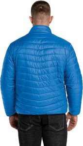Custom Logo Detachable Hood Puffer <b>Jacket</b> Mens <b>Packable</b> Lightweight Thermal Winter Outerwear - Product Image 2