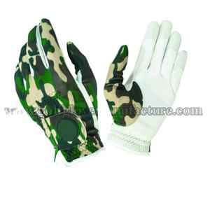 Gant de golf en cuir Cabretta respirant avec écran tactile antidérapant compatible avec la conception complète des doigts pour le sport et l'extérieur - Product Image 1