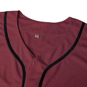 Venta al por Mayor de Camisetas de Béisbol Personalizadas por Sublimación, Diseño Profesional, Costuras de Alta Calidad, Cuero PU para Entrenamiento - Product Image 4