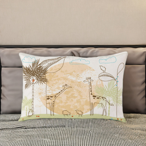 Housse de coussin décorative de qualité supérieure imprimée sur mesure et coussins décoratifs lavables de style luxueux pour la décoration intérieure - Product Image 1