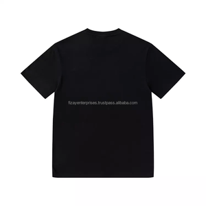 T-shirts décontractés unisexes en coton respirant de haute qualité, écologiques, coupe ample, grandes tailles pour hommes et femmes, vêtements de rue, impression personnalisée - Product Image 4