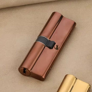 Serrure à clé double face en laiton de qualité industrielle 90 mm, haute sécurité, pour quincaillerie de meubles, ateliers et armoires de rangement, commandes en gros - Product Image 2