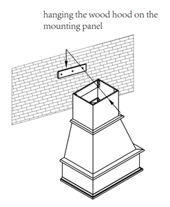 Hotte de cuisine en T à fixation au plafond, solution de ventilation en bois pour l'hôtellerie, fabrication OEM - Product Image 4