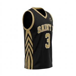 Camiseta de Baloncesto Reversible Sublimada para Hombre, Transpirable, de Malla de Poliéster, Uniforme Deportivo para Entrenamiento y Juego - Product Image 4