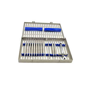 Kit d'instruments de microchirurgie dentaire en gros – Ensemble de chirurgie par frenectomie et éventail pour le nettoyage et le remplissage des dents - Product Image 1
