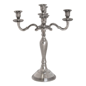 Opulent Crystal 5 Arm Candle Holder Luxury Candelabra for Wedding Centerpiece and Fine Dining <b>Table</b> Decor - Product Image 6