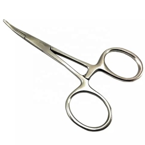 Pince à épiler manuelle en acier pour animaux de compagnie, outil de pêche, pince de serrage, outils d'épilation, pointe courbée ou droite, 12,5 16 18 cm - Product Image 3
