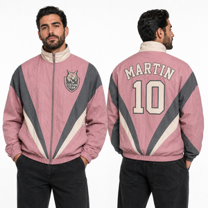 Chaqueta Cortavientos Reflectante para Hombre, Personalizada, al por Mayor, de Nailon y Poliéster Ripstop, Tejida, con Forro de Malla Arrugada, Sin Forro, Transpirable, de Secado Rápido - Product Image 1